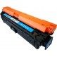 HP CE741A, kompatibilní toner, HP 307A, CE741A, 7300 stran, Cyan - azurový