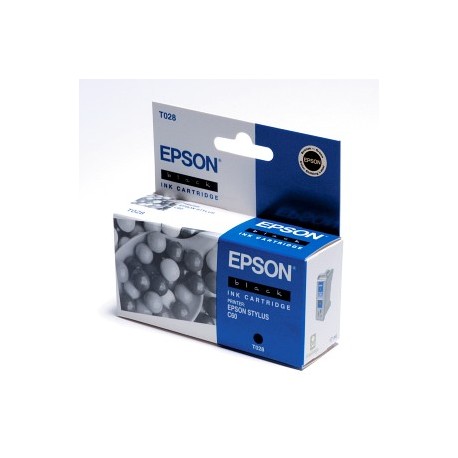 EPSON T028 BK, kompatibilní cartridge, 18ml, black-černá 