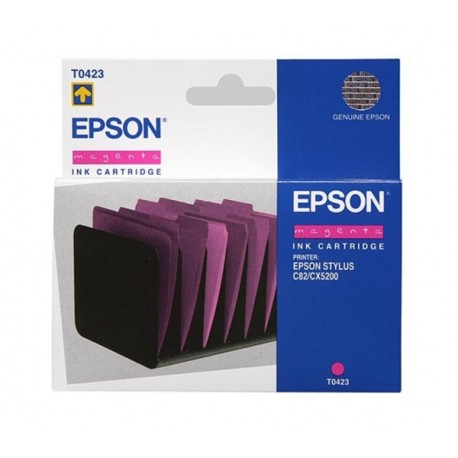 EPSON T0423 M, kompatibilní cartridge, 16ml, magenta-purpurová 