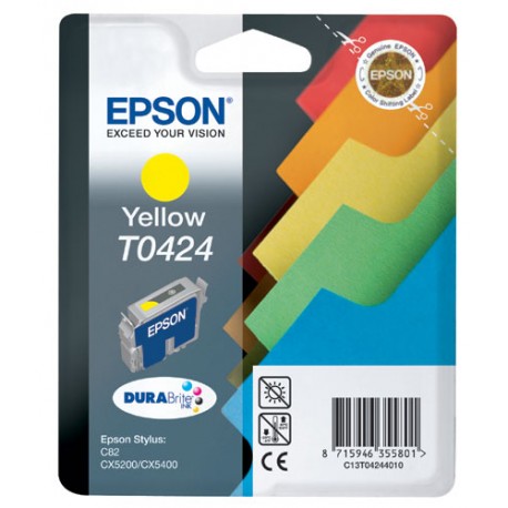 EPSON T0424 Y, kompatibilní cartridge, 16ml, yellow-žlutá 