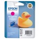 EPSON T0553 M, kompatibilní cartridge, 12.5 ml dye, magenta-purpurová