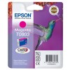 EPSON T0803 M, kompatibilní cartridge, 15ml, magenta-purpurová 