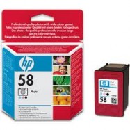 HP C6658, No.58, kompatibilní cartridge, 17ml, Photo color-barevná, pw 