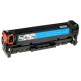 HP CF411X, kompatibilní toner, HP 410X, 5000 stran, Cyan - azurová