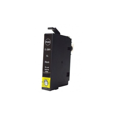 EPSON T2991BK, 29XL, kompatibilní cartridge, C13T29914010, T299140, 18ml, black - černá
