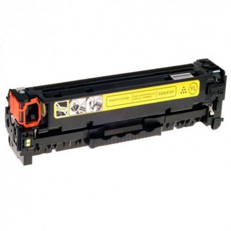 HP CF532A, kompatibilní toner, HP 205A pro HP M180, M181, 2300 stran, Yellow - žlutá.