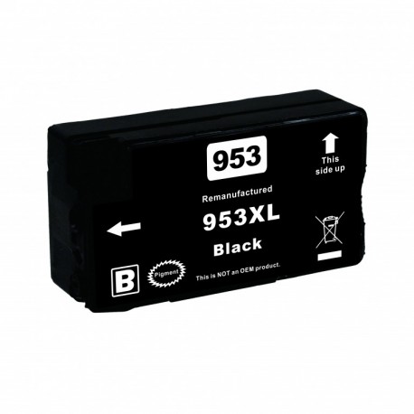 HP 953XL (953 XL, L0S70AE) černá (black) 76ml, HP Officejet Pro 7720/7740/8400