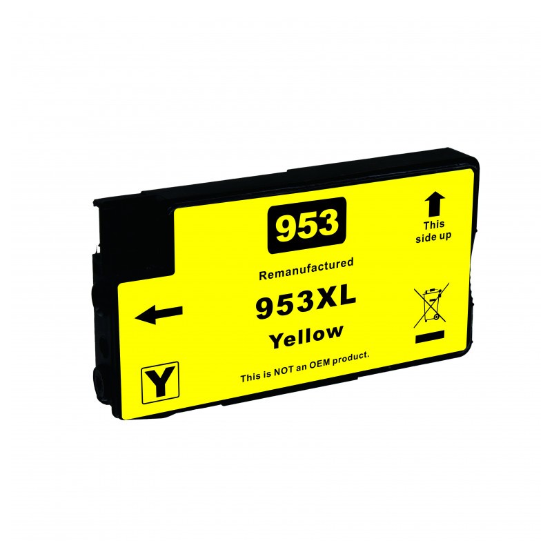 Cartridge HP 953XL (903 XL, F6U18AE) - kompatibilní kazeta, yellow