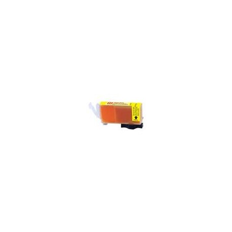 CANON CLI-521Y, kompatibilní cartridge, 526/821 Y, 10ml, bez čipu, Yellow - žlutá