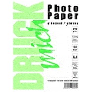 Fotopapíry DRUCK mich, 10x15cm, jednostranný - lesklý, 240g/m2, 50 listů