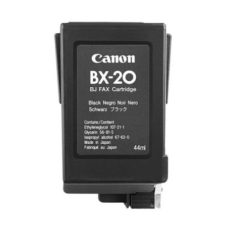 CANON BX-20 BK, kompatibilní cartridge, 44ml, Black - černá, pw