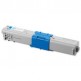 OKI 44469724, kompatibilní toner, C510, C530, MC561, MC562 CY, 5000s, cyan - azurová