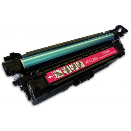 HP CE403A, kompatibilní toner, HP 507A, HP LJE 500 M551, 6000s, magenta - purpurová