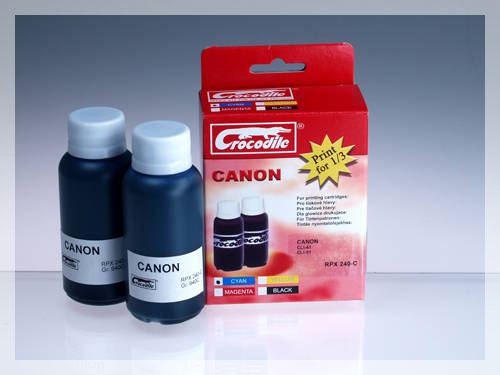 CROCODILE RPX 240-C, 200ml samostatný inkoust pro CANON CL-38 / CL-41 / CL-51.