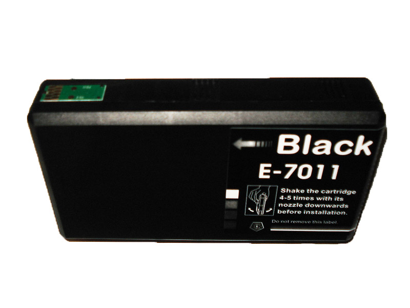 EPSON T701140, kompatibilní cartridge, T7021, C13T70114010, 62 ml, Black - černá