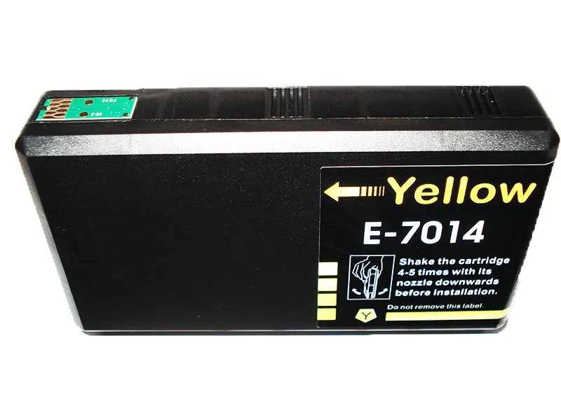 EPSON T701440, kompatibilní cartridge, T7024, C13T70144010, 32 ml, Yellow - žlutá
