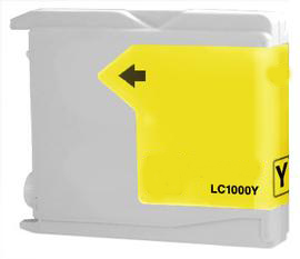 BROTHER LC1000Y, kompatibilní cartridge, LC51, LC57, LC970, 15ml, yellow-žlutá, bts.