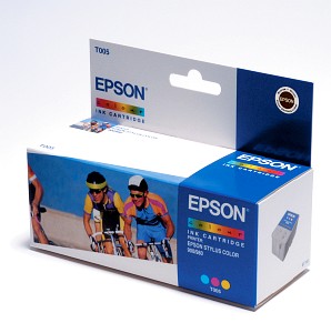 EPSON T005 COL, kompatibilní cartridge, 22ml, color-barevná