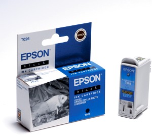 EPSON T026 BK, kompatibilní cartridge, 16ml, black-černá