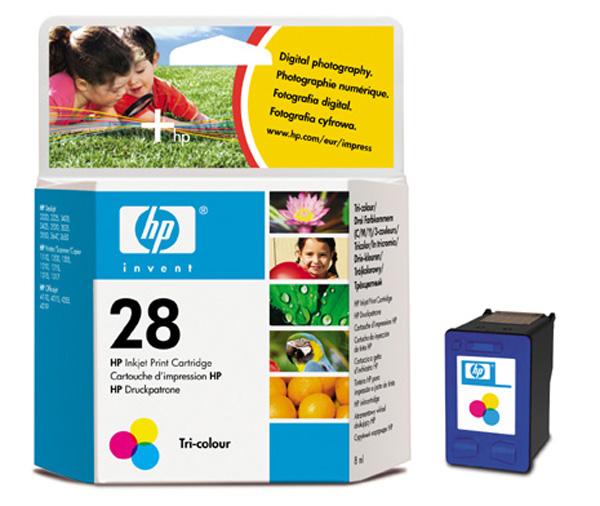 HP C8728A, No.28 C/M/Y, kompatibilní cartridge, 14ml, Color-barevná