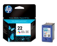 HP C9352, No.22, C/M/Y, kompatibilní cartridge, 20ml, Color-barevná, rt