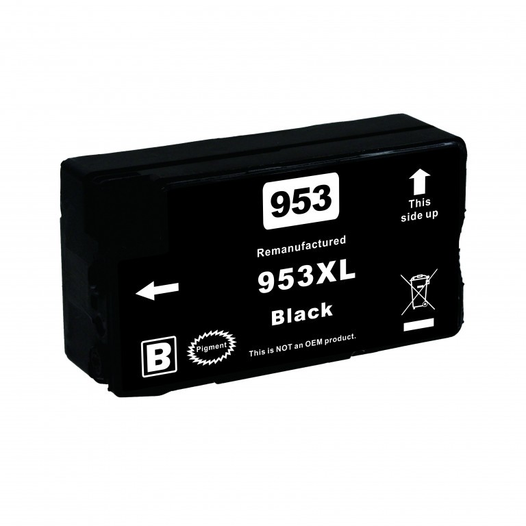 Cartridge HP 953XL (953 XL, L0S70AE) kompatibilní kazeta ,černá (black), HP Officejet Pro 7720/7740/8400 - 80 ml
