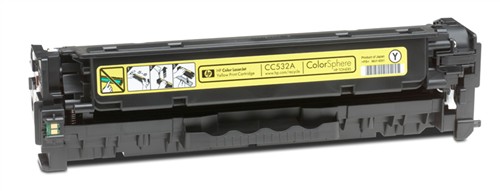 HP CC532A, kompatibilní toner, HP 304A, 2 800 stran, Yellow - žlutá