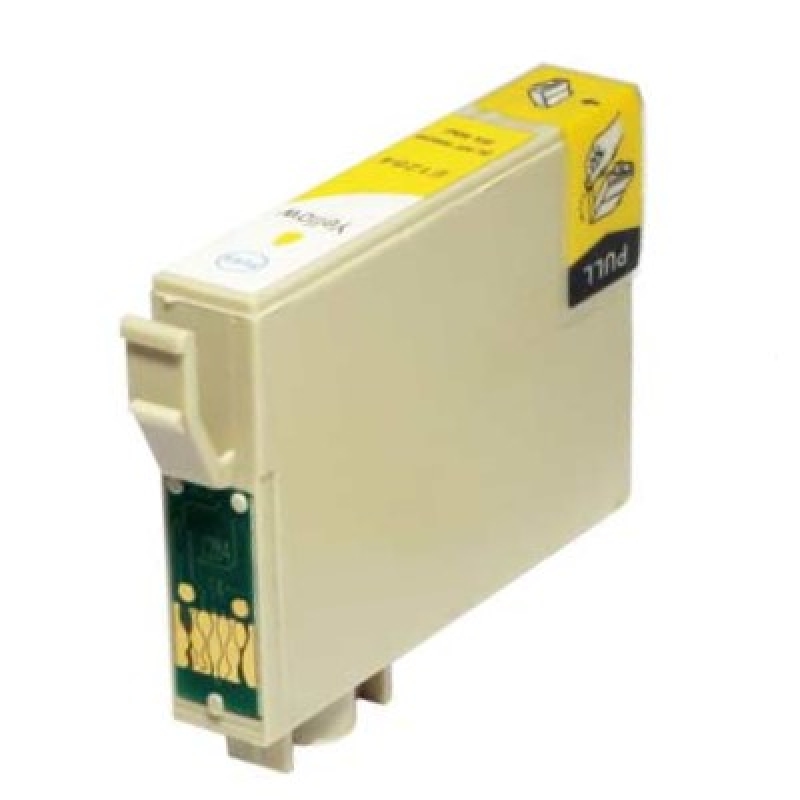 EPSON T1284 Y, kompatibilní cartridge, 8ml, yellow - žlutá