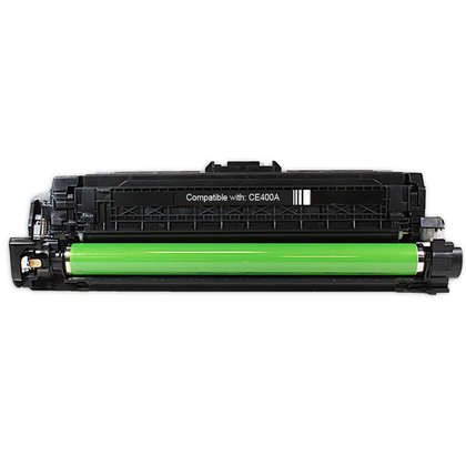 HP CE400A, kompatibilní toner, HP 507A, HP LJE 500 M551, 5500s, black - černá