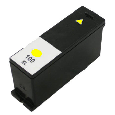 LEXMARK 14N1071E, No.100XL YL, kompatibilní cartridge, Yellow - žlutá